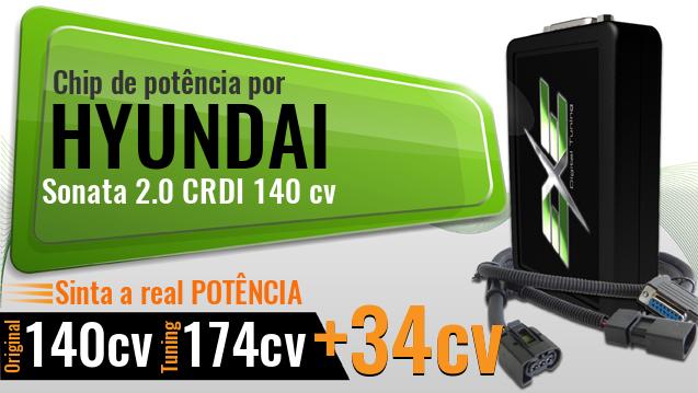 Chip de potência Hyundai Sonata 2.0 CRDI 140 cv Chip de potência Hyundai Sonata 2.0 CRDI 140 cv