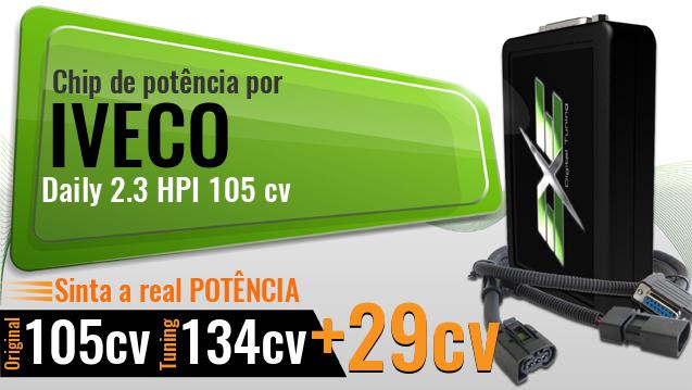 Chip de potência Iveco Daily 2.3 HPI 105 cv