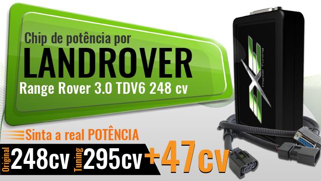 Chip de potência Landrover Range Rover 3.0 TDV6 248 cv