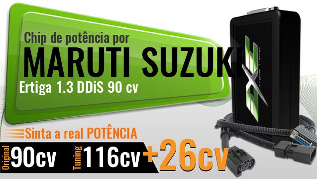 Chip de potência Maruti Suzuki Ertiga 1.3 DDiS 90 cv