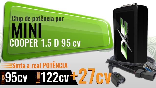 Chip de potência Mini COOPER 1.5 D 95 cv Chip de potência Mini COOPER 1.5 D 95 cv