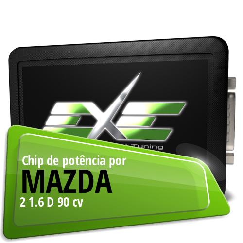 Chip de potência Mazda 2 1.6 D 90 cv