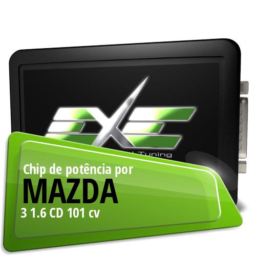 Chip de potência Mazda 3 1.6 CD 101 cv